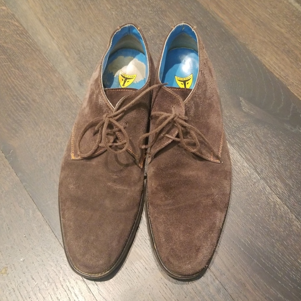 Michael Toschi Suede Mens Chukka Boots